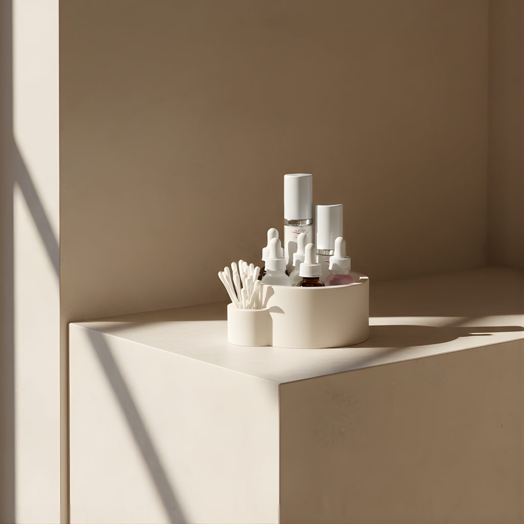 Ciotola Minimal con Scomparto Laterale