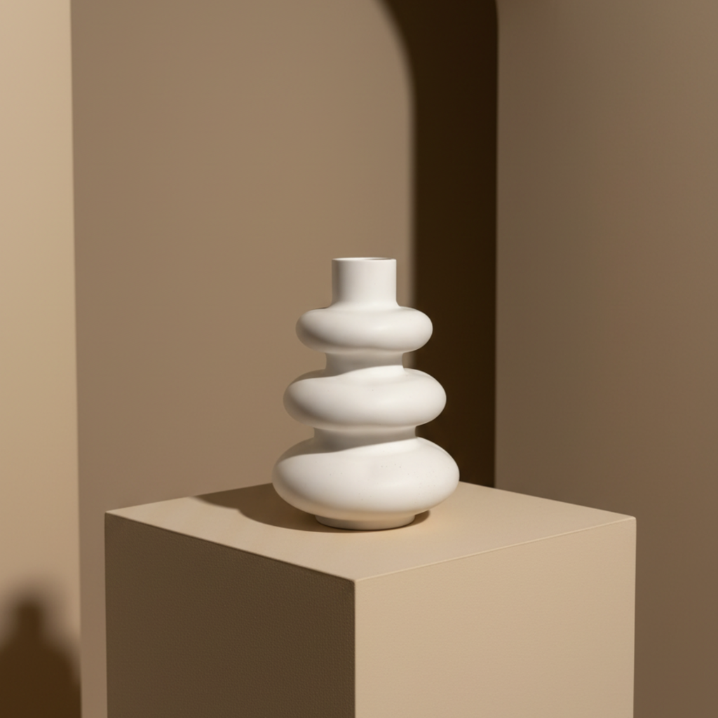 Vaso Sculptural Minimal