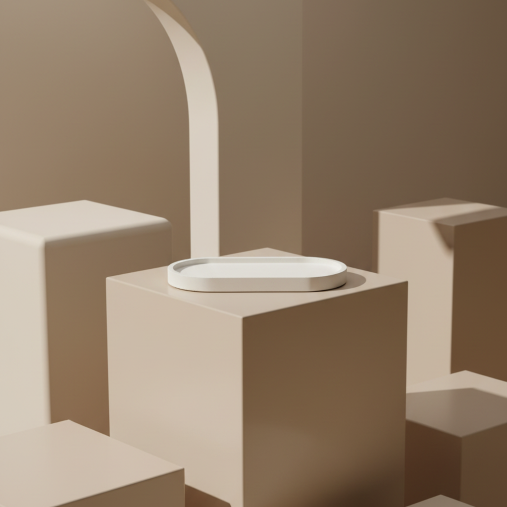 Vassoio Ovale Minimal