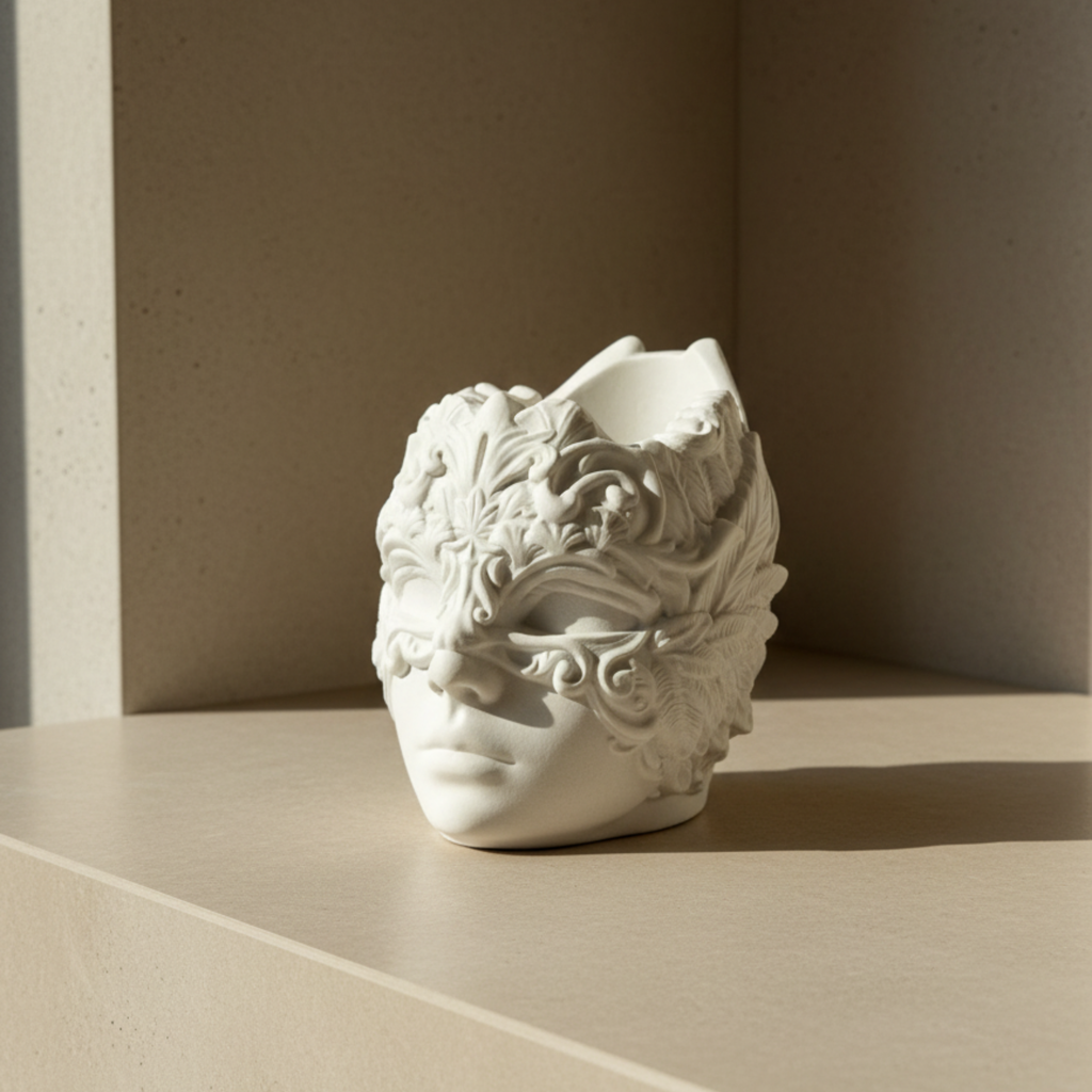 Contenitore Decorativo Volto